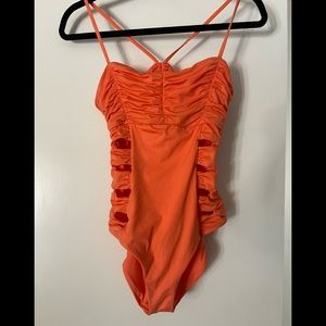 Soluna Soft Orange One Piece Bathing Suit